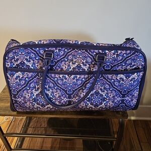 Vera Bradley Convertible Garment Bag with Paisley Design